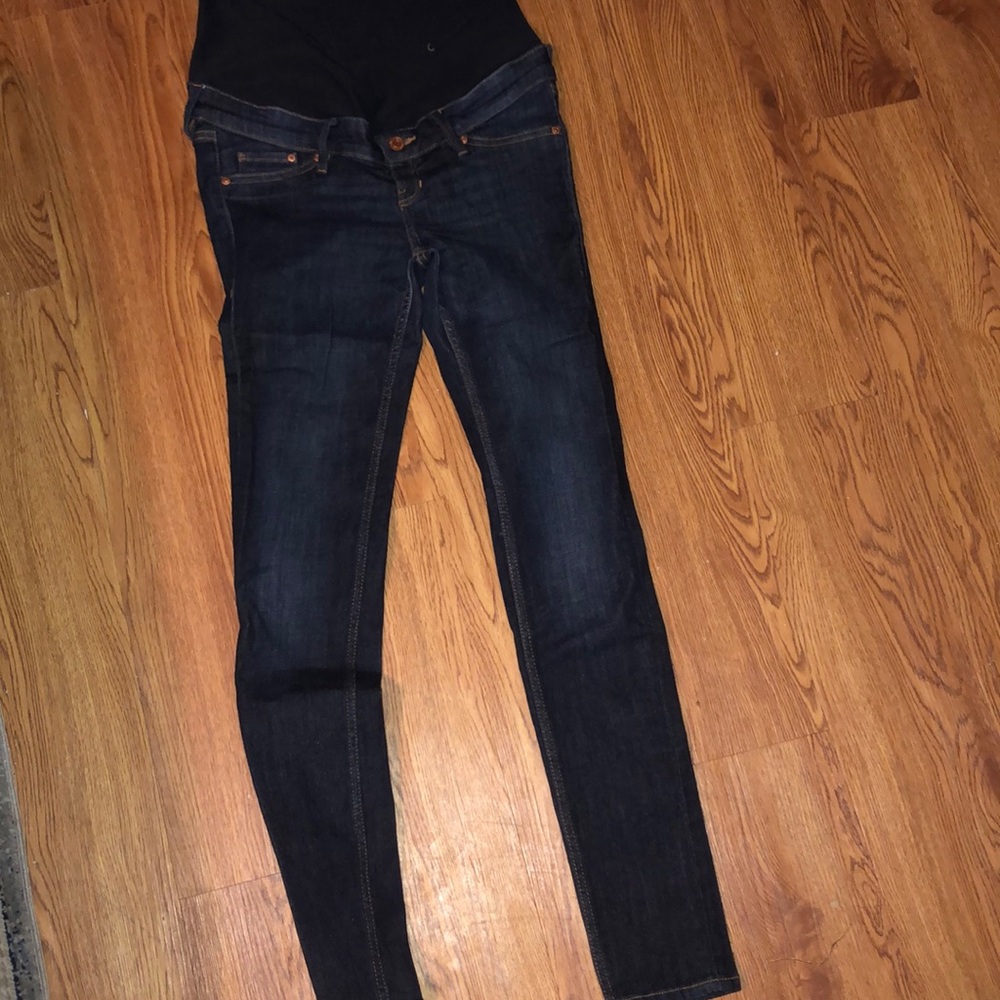 Maternity H&M &denim collection skinny jeans